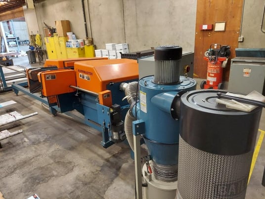 Kent Burrmaster #BM2-STR-120LH, double end tube deburrer, 10' length, 2007 - Image 6