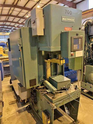 20 Ton, Denison Multipress #FH20-S.O. 94144D, c-frame press, 12" stroke, 21" daylight, 10" throat, 4.5" - Image 4