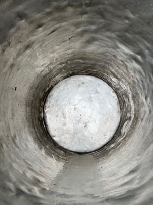 60 gallon Stainless Steel Drum, 24" diameter x 32" T/T - Image 2
