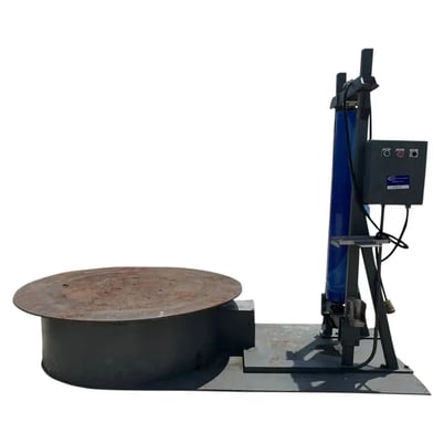 Genemco, 360 Turnable Stretch Wrap Machine, 60" diameter, 480 V, 20 amp, - Image 1