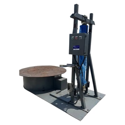 Genemco, 360 Turnable Stretch Wrap Machine, 60" diameter, 480 V, 20 amp, - Image 2