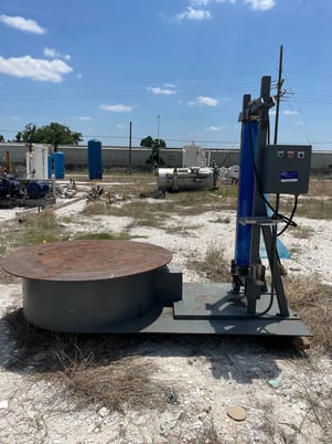 Genemco, 360 Turnable Stretch Wrap Machine, 60" diameter, 480 V, 20 amp, - Image 3