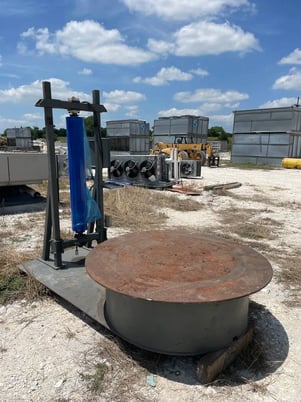 Genemco, 360 Turnable Stretch Wrap Machine, 60" diameter, 480 V, 20 amp, - Image 8