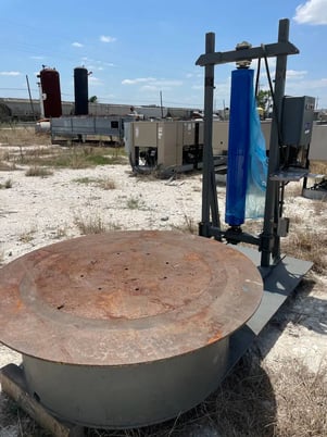 Genemco, 360 Turnable Stretch Wrap Machine, 60" diameter, 480 V, 20 amp, - Image 10