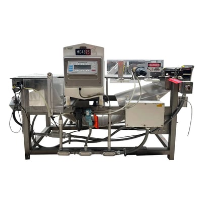 Goring Kerr #DSP-2, Metal Detector with Conveyor System, 1/2 HP, 1725 RPM, 14" width x 6" H metal detector - Image 3