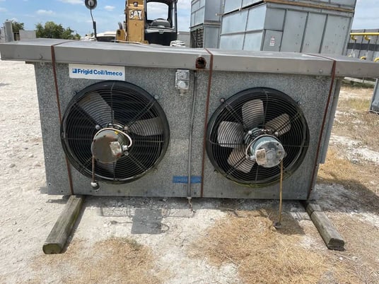 2 Fans, Imeco #USB-35L-264H, Ammonia Evaporator Coil - 8 TR, Low/Medium Temperature, 0.5 HP, 10618 CFM, 518 - Image 3