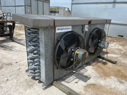 2 Fans, Imeco #USB-35L-264H, Ammonia Evaporator Coil - 8 TR, Low/Medium Temperature, 0.5 HP, 10618 CFM, 518 - Image 10