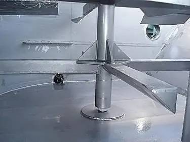 1000 gallon Stainless Steel Mix Tank, 15 HP, 1760 RPM, 6' L x 5' 2" width x 5' 1" H inside dim., 28" diameter - Image 4