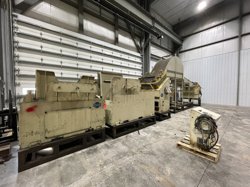 36" x 3/16" Coe Press Equipment, coil servo feed line, 20000 lb. - Image 2