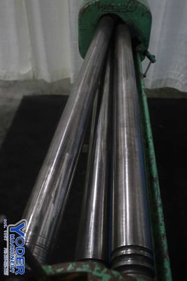4' x 16 gauge Niagara #342, initial pinch type bending roll, 3" roll diameter, hand crank, #75157 - Image 6