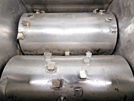 Fitzpatrick #6.6Dx12L, Guiloriver, 5 HP, 230/460 V, 1730 RPM, (2) 6" diameter x 12" L rotors w/ pins - Image 7