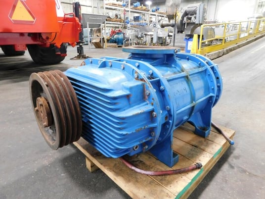 Blower Engineering #Tri-lobe-TL-700, Blower, 5" L x 2-11/16" width shaft, 10" inlet/outlet - Image 5