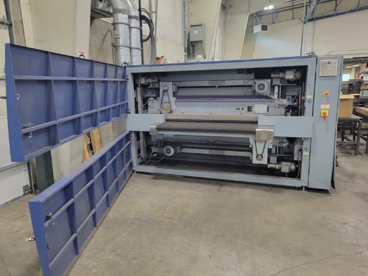 Lissmac #SBM-1500XL-G2S2, edge rounding and deburring machine, 2014 - Image 2
