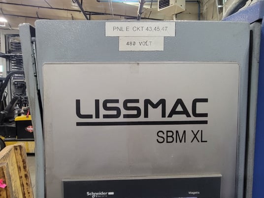 Lissmac #SBM-1500XL-G2S2, edge rounding and deburring machine, 2014 - Image 8