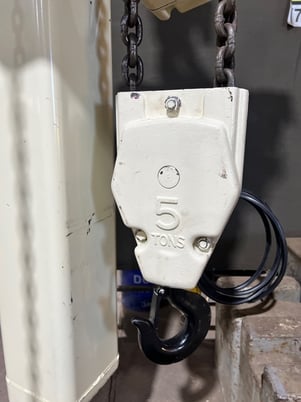 5 Ton, Coffing, electric chain hoist, speed 8 FPM, Volt 460/3/60 several in stock, contact Houston Crane, Inc. - Image 5