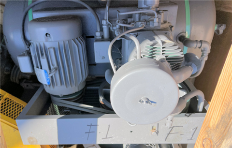 Falcon, gas compressor, 16.6 cfm, 250 psi, 5 HP - Image 2