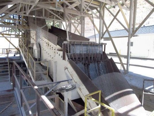 44" x 48" Sandvik Jaw Crusher Plant, 200 HP, 330-735 STPH, 48" x20' vibrating grizzly feeder - Image 6