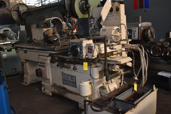 Heald #275 Sizematic, extended bridge,digital read out,behind wheel dresser, 3-jaw 10" chk, 14000 RPM - Image 1