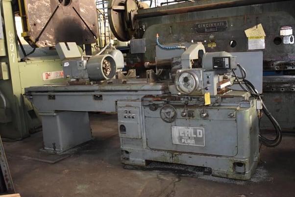 Heald #275, 72" extended bridge, digital read out, 10" 6-jaw chuck, Heald Red Head grinding spindle, 133-400 - Image 1