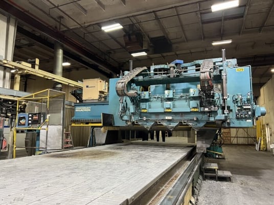 Cincinnati, 3 Spindle 5 Axis Gantry Profiler, 1330" X Travel, 104" Y Travel, 28" Z, 1999 - Image 1