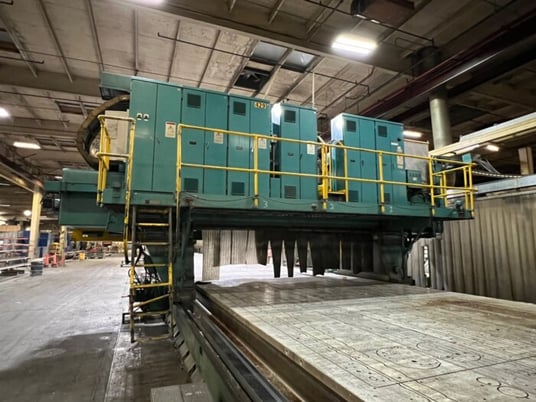 Cincinnati, 3 Spindle 5 Axis Gantry Profiler, 1330" X Travel, 104" Y Travel, 28" Z, 1999 - Image 5