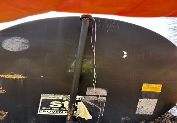 10000 gallon Underground storage tank, Steel, 22' 6" L x 8' W x 8' H - Image 3