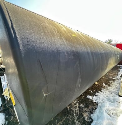 10000 gallon Underground storage tank, Steel, 22' 6" L x 8' W x 8' H - Image 4