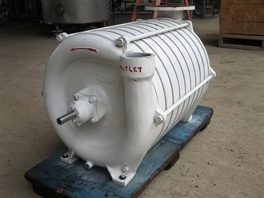 Large Mutistage Booster Pump/Blower, 4" inner flange diameter inlet, 2-3/4" inner diameter outlet - Image 8