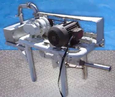 Roots, Vacuum Blower, 3 HP, 1760 RPM, 230/460 V, 182T frame, contains (1) 20-1/2 in. L x 9 in. width - Image 3