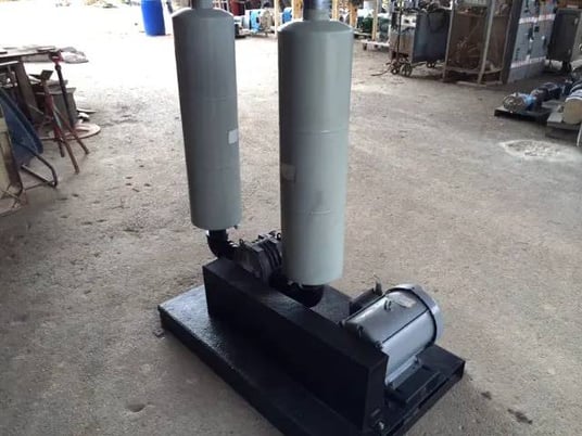 347 cfm, Sutorbilt #4MP, Legend Blower with Twin Silencers, 10 HP, 3600 RPM max, 230/460 V, 1755 RPM motor - Image 6