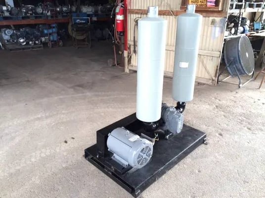347 cfm, Sutorbilt #4MP, Legend Blower with Twin Silencers, 10 HP, 3600 RPM max, 230/460 V, 1755 RPM motor - Image 7