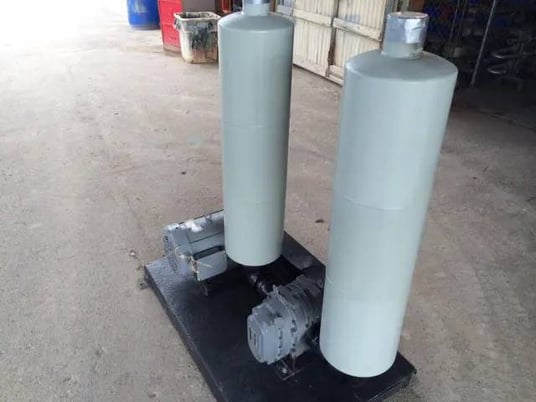 347 cfm, Sutorbilt #4MP, Legend Blower with Twin Silencers, 10 HP, 3600 RPM max, 230/460 V, 1755 RPM motor - Image 8