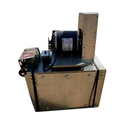200 cfm, Loren Cook #60-SQN-60-SQN-B, Square Inline Fan, 0 HP, 1915 RPM, 1725 RPM motor, 115 V, 12" square - Image 1