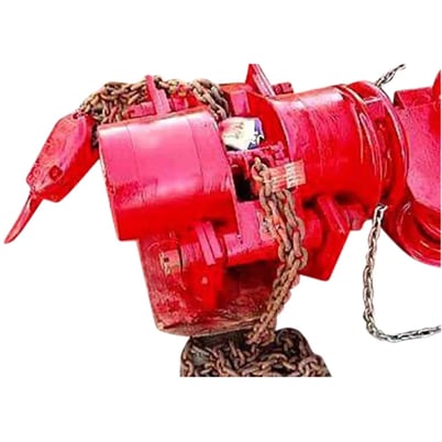 5 Ton, Columbus McKinnon, Chain Hoist, CM Series 648 Trolley - Image 2