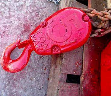 5 Ton, Columbus McKinnon, Chain Hoist, CM Series 648 Trolley - Image 8