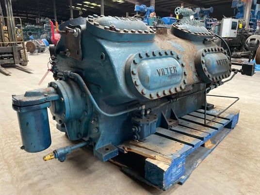 Vilter #4416, 16-Cylinder Reciprocating Compressor, 1200 RPM max, 619 psig, 6" connection suction, 14 gallons - Image 6