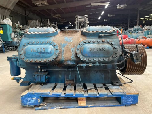 Vilter #4416, 16-Cylinder Reciprocating Compressor, 1200 RPM max, 619 psig, 6" connection suction, 14 gallons - Image 7