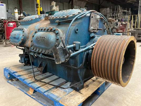 Vilter #4416, 16-Cylinder Reciprocating Compressor, 1200 RPM max, 619 psig, 6" connection suction, 14 gallons - Image 8