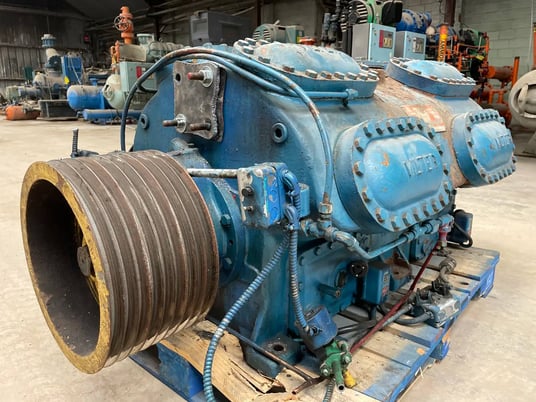 Vilter #4416, 16-Cylinder Reciprocating Compressor, 1200 RPM max, 619 psig, 6" connection suction, 14 gallons - Image 9