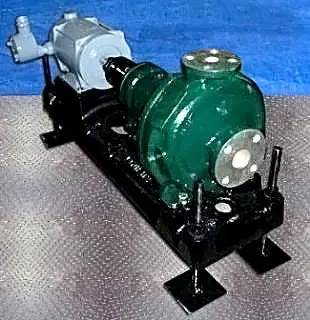 14 GPM @ 51' TDH, Goulds #3196, Centrifugal Pump, Size 1" x 1-1/2" x 8", 1.5 HP, 1730 RPM, 6.62" Impeller - Image 3