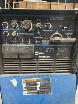 Miller #Syncrowave-250, AC/DC Welder, TIG(GTAW)Welding and Stick(SMAW) Welding - Image 9