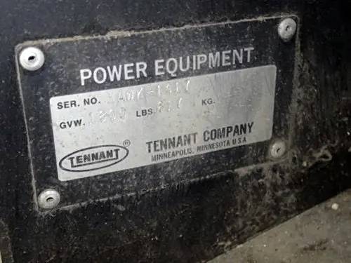 Tennant #Litter-Hawk, Diesel Floor Sweeper, 390 Hours - Image 6