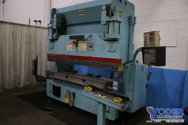 90 Ton, Cincinnati #90CBIIX6, hydraulic press brake, 8' overall, 78" between housing, 8" stroke, 15" open - Image 1