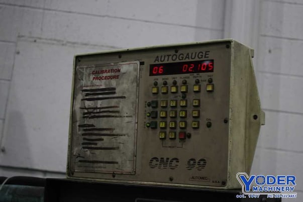 90 Ton, Cincinnati #90CBIIX6, hydraulic press brake, 8' overall, 78" between housing, 8" stroke, 15" open - Image 7