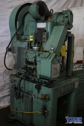 30 Ton, Bruderer #BSTA30, high-speed production press, 3-post, 1.57" stroke, 8" Shut Height, 1.57" adj. - Image 1