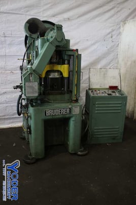 30 Ton, Bruderer #BSTA30, high-speed production press, 3-post, 1.57" stroke, 8" Shut Height, 1.57" adj. - Image 10