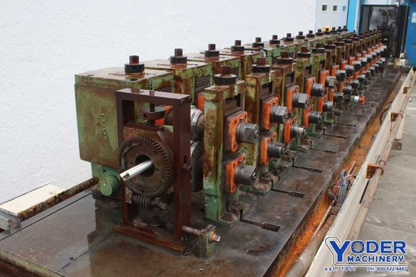 14 Stand, Ardcor #FN5, rollformer, 1.5" shaft diameter, 10" horizontal centers, 4"-5.5" vertical centers - Image 6