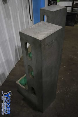 10.75" x 42" x 19.75" High Aluminum angle plates - Image 6