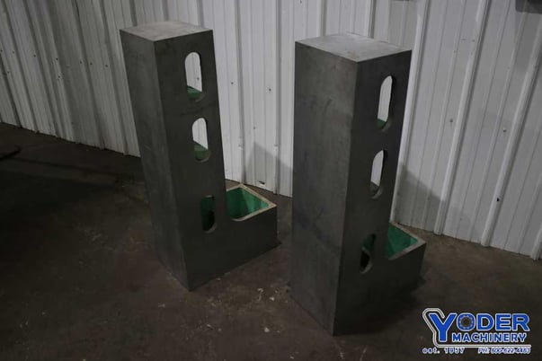 10.75" x 42" x 19.75" High Aluminum angle plates - Image 7