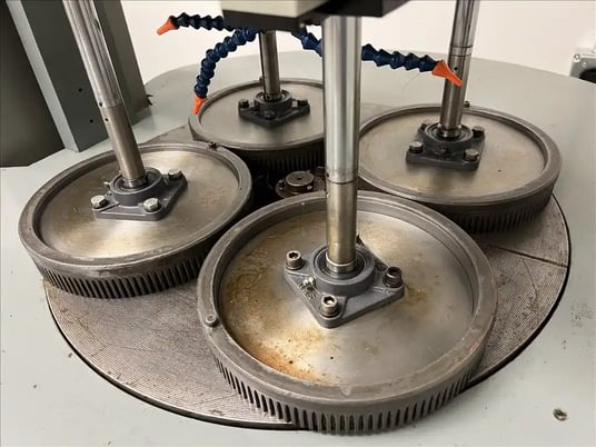 24" Speedfam #24, (4) 9" discs, pneumatic plates, rebuilt 2022 - Image 2